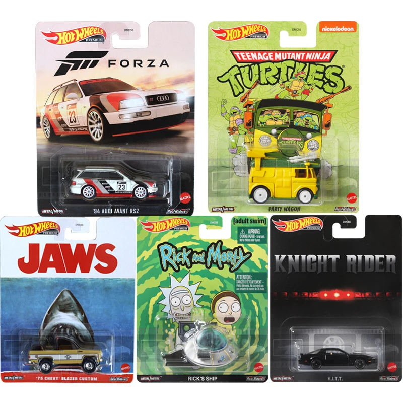 

HOT WHEELS Cars DMC55 94 AUDI AVANT RS2 75 CHEVY BLAZER CUSTOM KITT 1/64 Metal Die-cast Model Collection Toy Vehicles