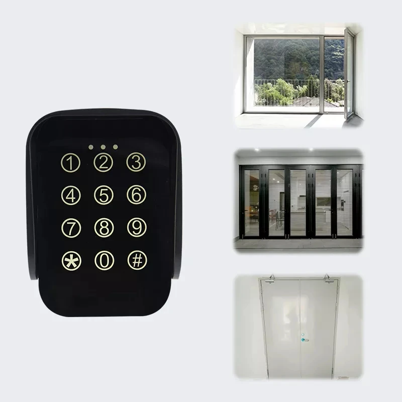 433.92MHz Access Control password Multi Function 433 transmitter receiver Wireless Keypad garage gate door opener