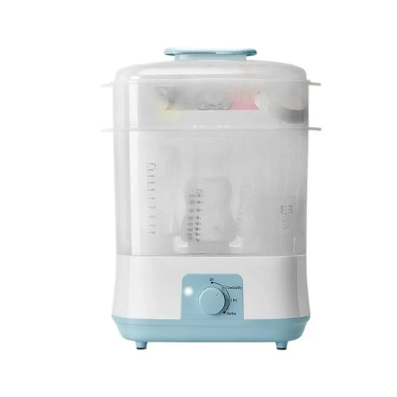 A52Q-Adjustable Large Bottle Sterilizer And Dryer Electric Steam Baby Bottle Sterilizer Bottle Sanitizers EU EU Plug