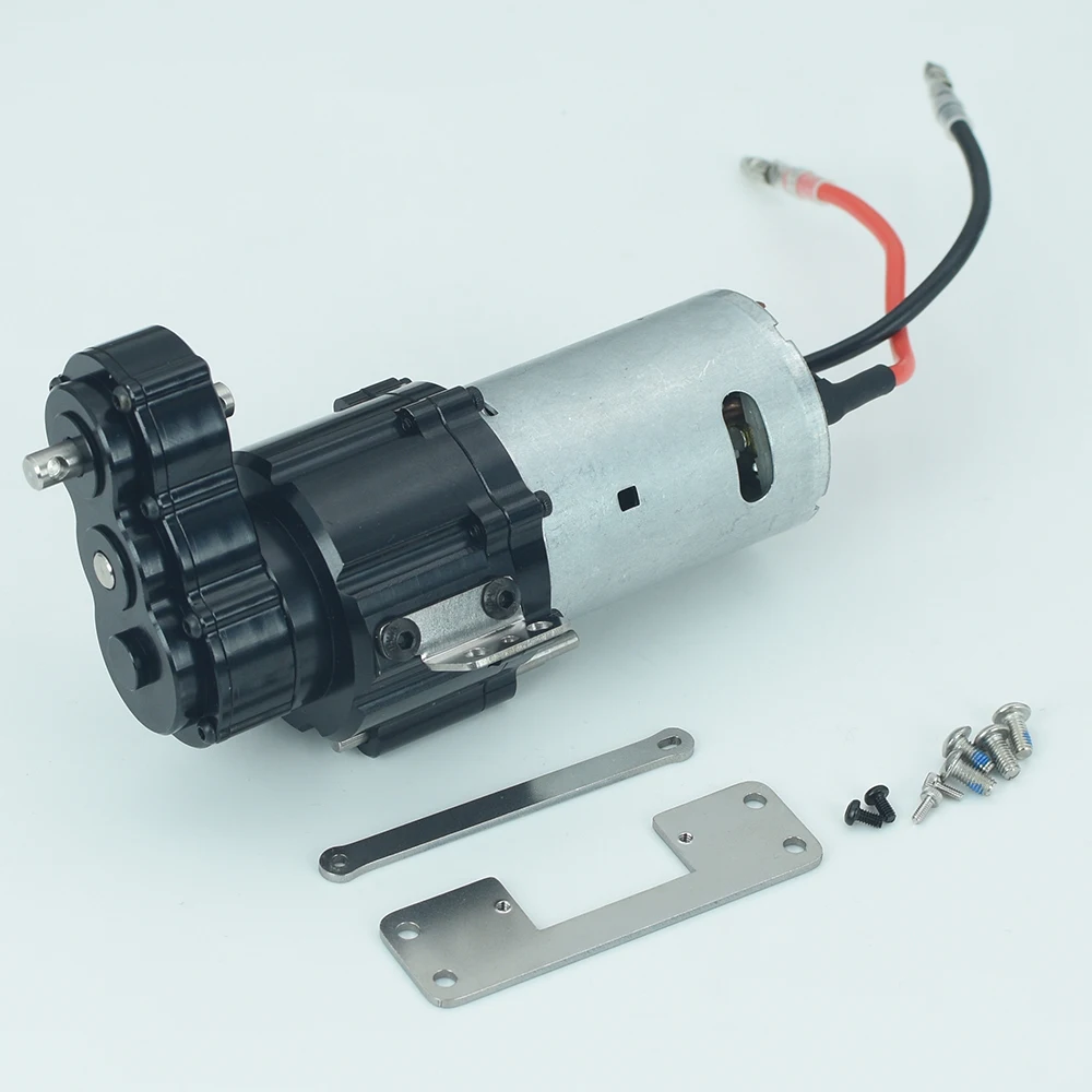Metal Second Gearbox with Transfer Case for 1/14 RC Tipper Truck Tamiya For Scania 770S For man For volvo FH16