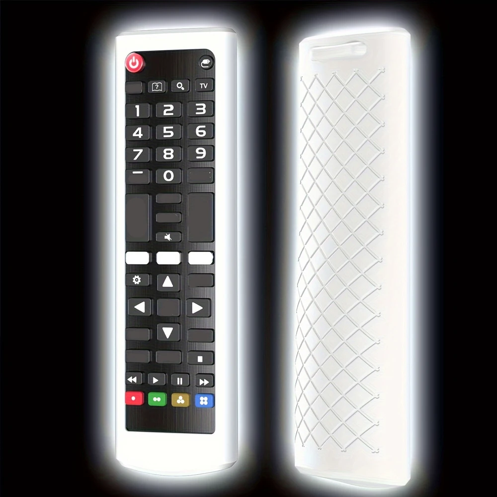 Leuchtende Silikon-Fernbedienungsabdeckung für die LG AKB-Serie – langlebige, rutschfeste Griffschutzhülle – stilvolles Zubehör für TV, Recorder – Detail 2