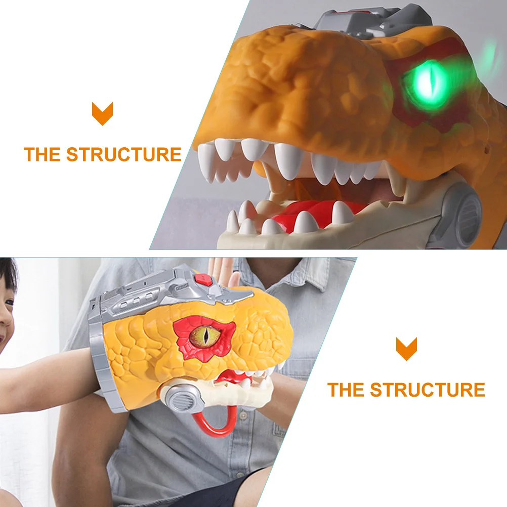 

Realistic Dinosaur Hand Puppet for Kids Animated Eye Design Playtime Storytelling Educational Role Playing Party Favor Gift