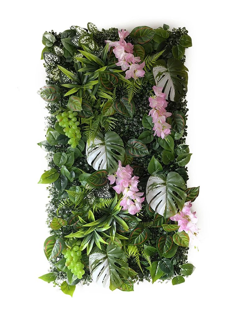 50 * 50CM Artificial Plant Lawn Decoration Home Wedding Background Fake Plants Subtropical Plant Hotel Garden Decoration