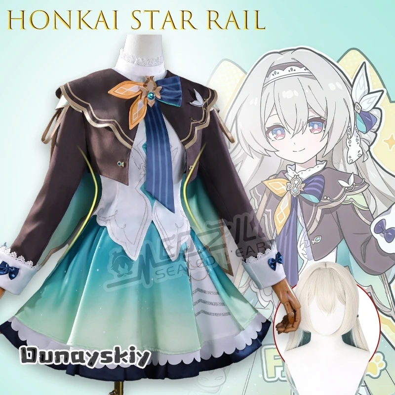 

{Amanda Cos}AHonkai Star Rail Firefly Cat Girl Косплей Костюм Набор для женщин Милый наряд персонажа аниме в японском стиле Kawaii