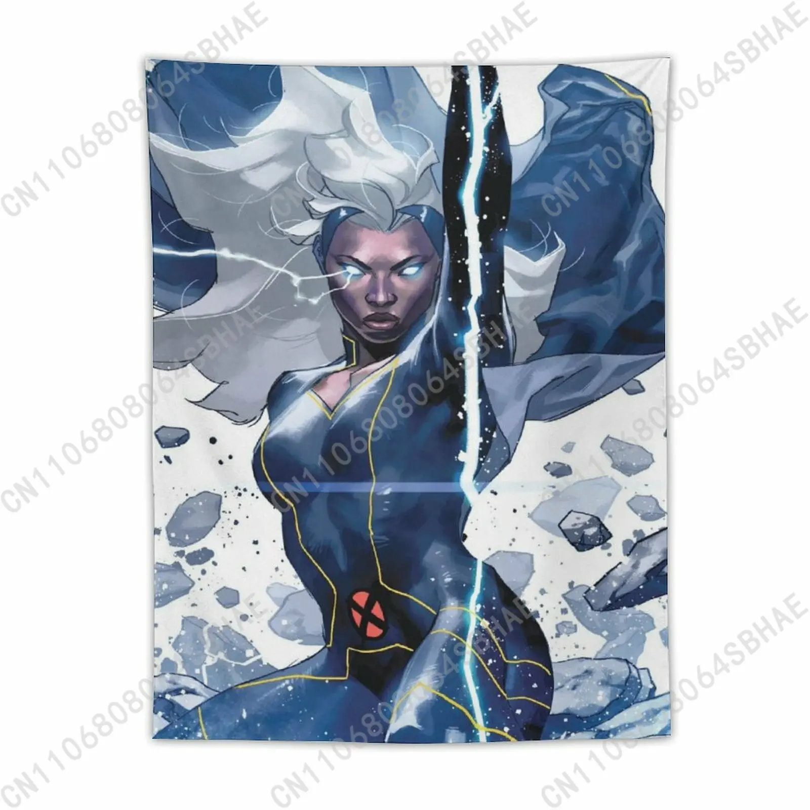 

Marvel Storm Custom Photo Wall Tapestry Personalized Blanket Wall Hanging Bedroom Living Room Birthday Gift Cosplay