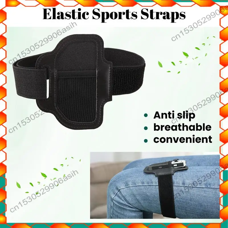 -AT52 Cinghie per gambe per interruttori Anello adatto per cinghie sportive elastiche regolabili per gambe Adventure Anello Adventure per Nintendo Switch