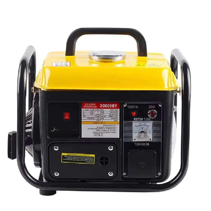 800W Low Noise Generator, Portable, Brushless Micro Two-stroke Single-phase Generator for Household, 220 V