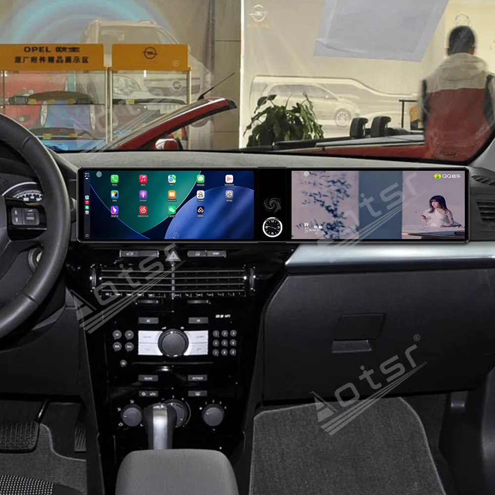 

Двухэкранный автомобильный радиоприемник 12.3" Android 13 CarPlay для Opel Astra 117 2004-2010 с сенсорным экраном, мультимедийный проигрыватель, GPS-навигация, DSP