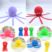Squeeze Water Octopus Stress Relief Toy Bathtub Bath Toys Decoration Summer Swimming Pool Play Water Toy
