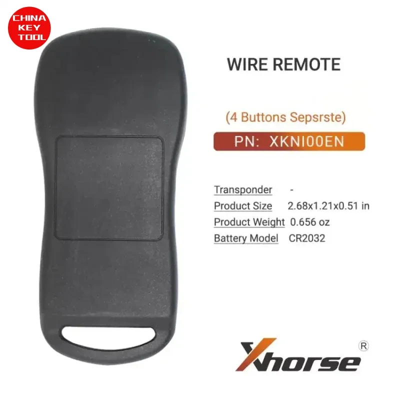 1PCS Xhorse Wire Remote For Nissan Style Separate 4 Buttons XKNI00EN