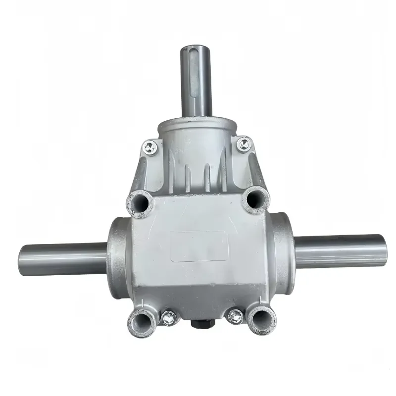 T Series Helical Bevel Gearboxes Standardized Spiral Multi-Variety Speed Ratios 1:1 Steering Gears