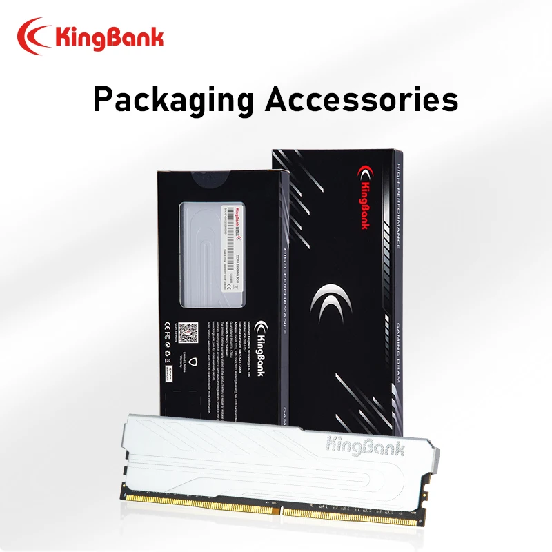 KingBank Memory DDR4 8GB 16GB 32GB 3600MHZ 4000MHZ XMP 8GBx2 16GBx2 32GB ram UDIMM Desktop Internal Memory Dual-channel for PC