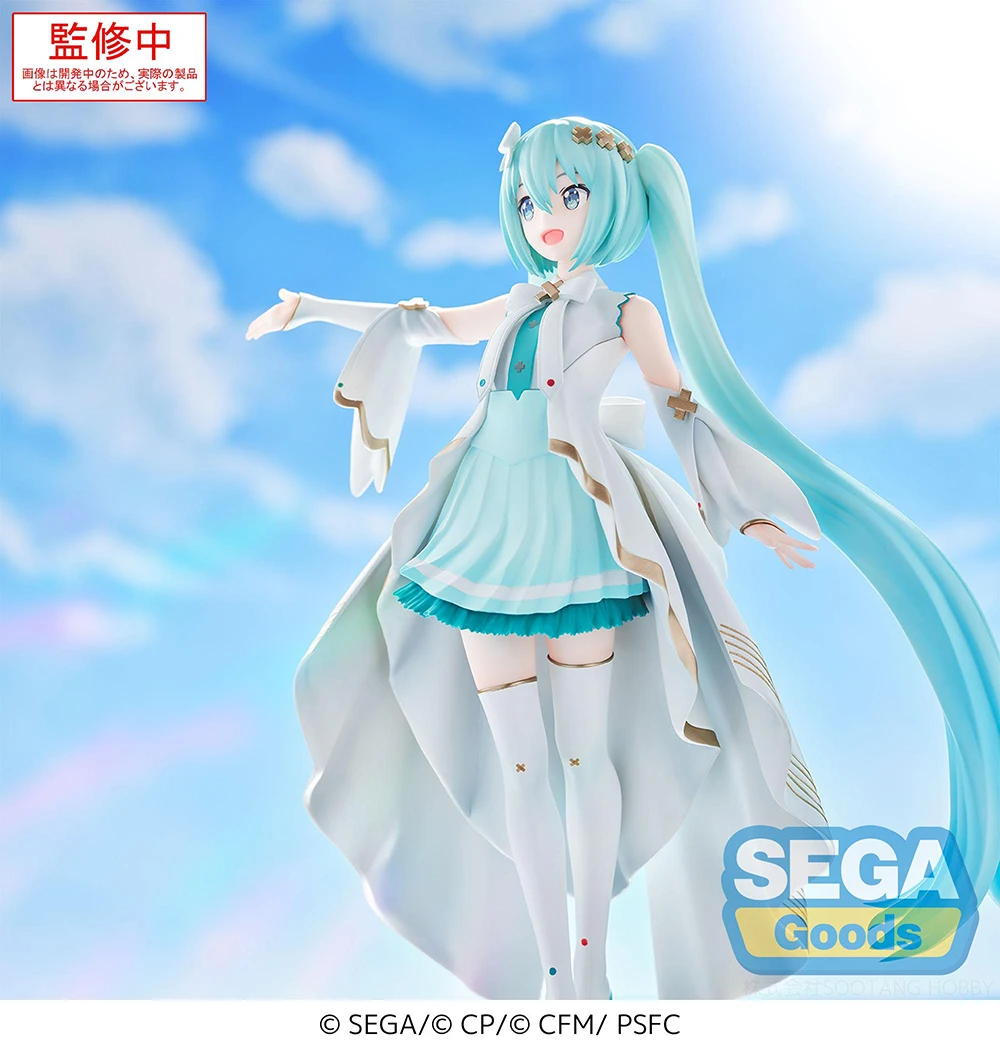 Pre-sale Original SEGA Luminasta Vocaloid Hatsune Miku PVC อะนิเมะตัวเลขการกระทําของเล่นคริสต์มาสของขวัญ