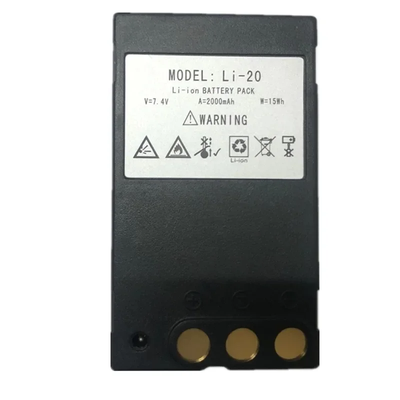 LI-20 LI-20C Replacement Battery for South Digital Level DL2007 DL2003 RT023 NTS-362R 372R Ruide RTS-822 Surveying Instrument