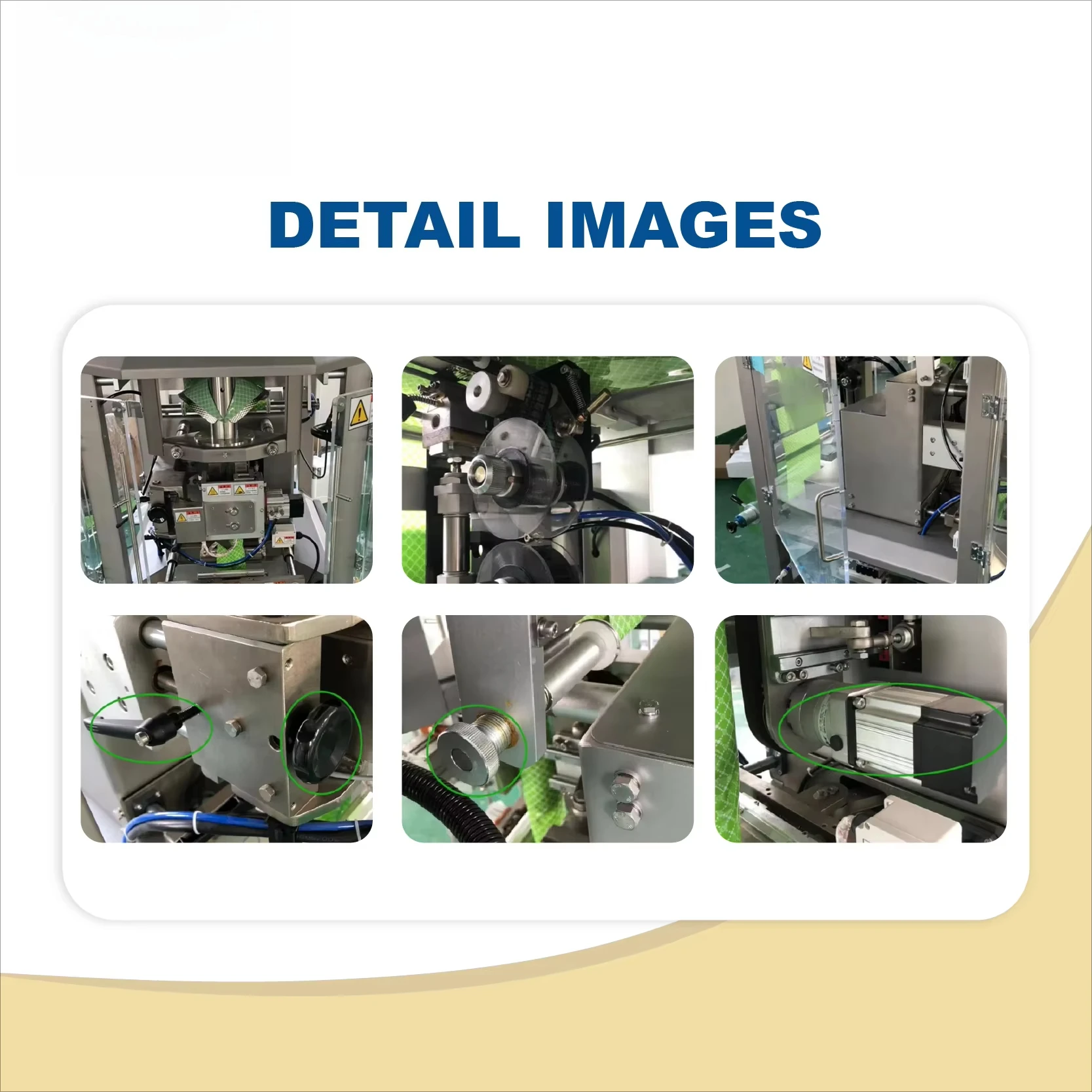 FOODLINE VFFS Packaging Machine Dust‑proof Cabinet VFFS Packing Unit For Keep Internal Components Clean In Dusty Workshop