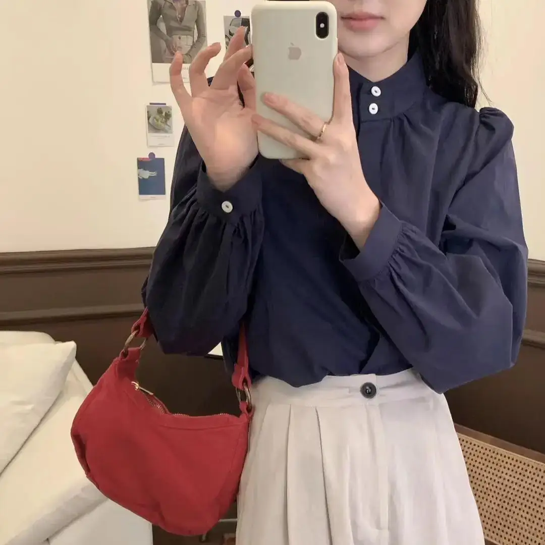 

Молодежная повседневная футболка с длинным рукавом: модный дизайн, весенняя коллекция, классика, универсальность, 100% хлопок, круглый вырез, производство Китай