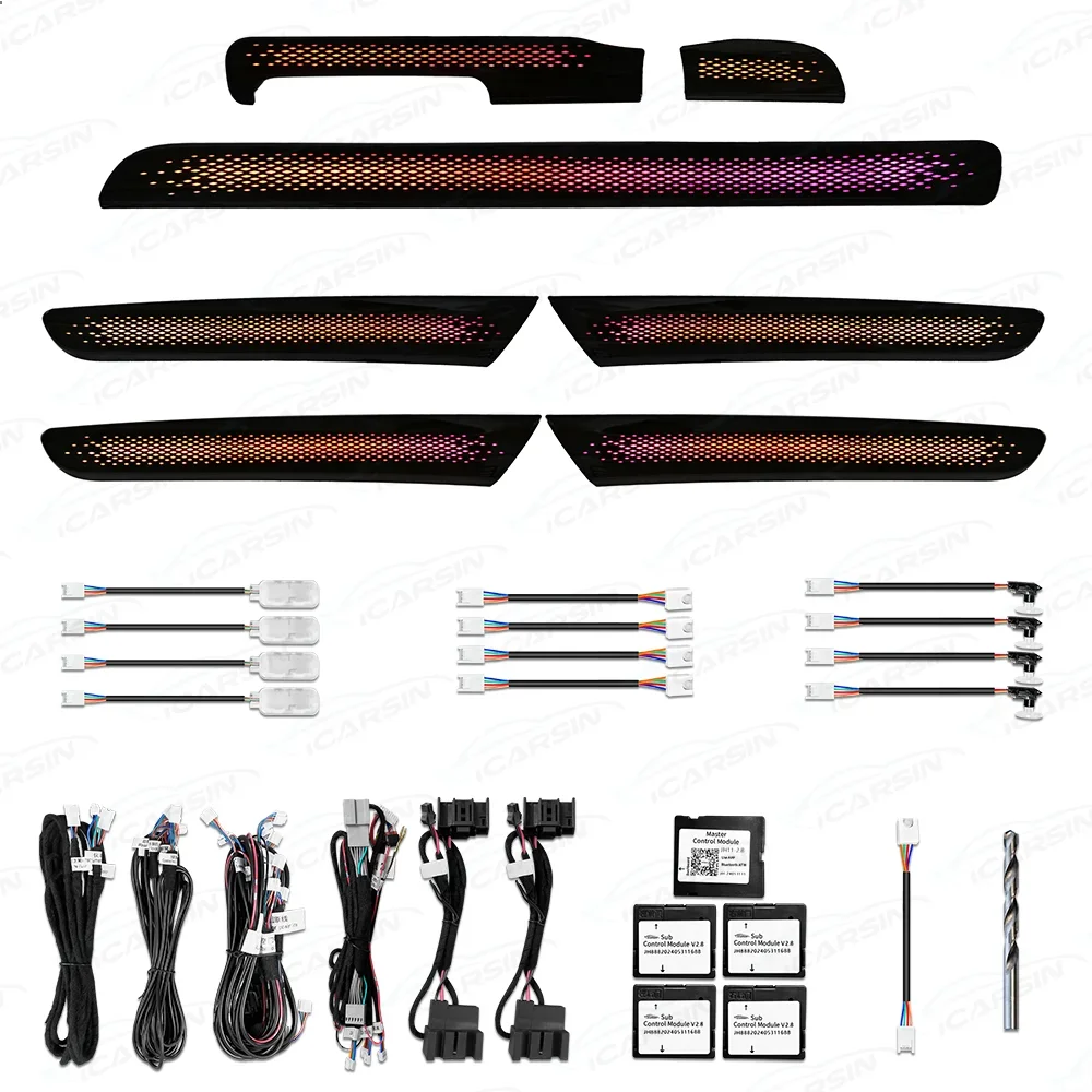 Upgrade 256 Colors Symphony Car Interior Ambient Light Decoration for VW Golf 6 2008-2013 Atmosphere Strip Accessories
