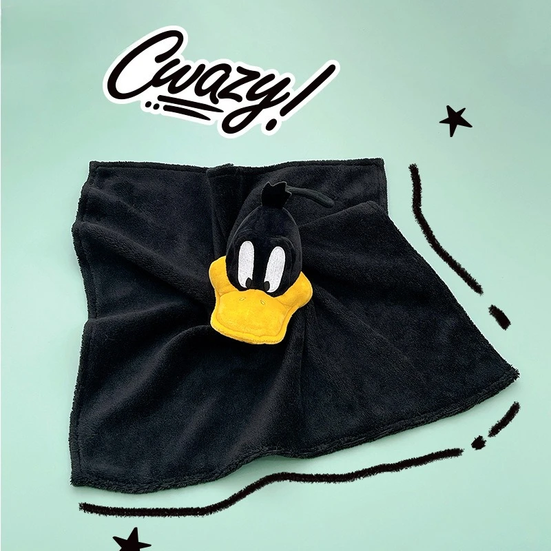 Miniso ディズニー ダフィー ダック ダフィー アバター ワイプ ハンドタオル 漫画 吊り下げ吸収性タオル 臭わない