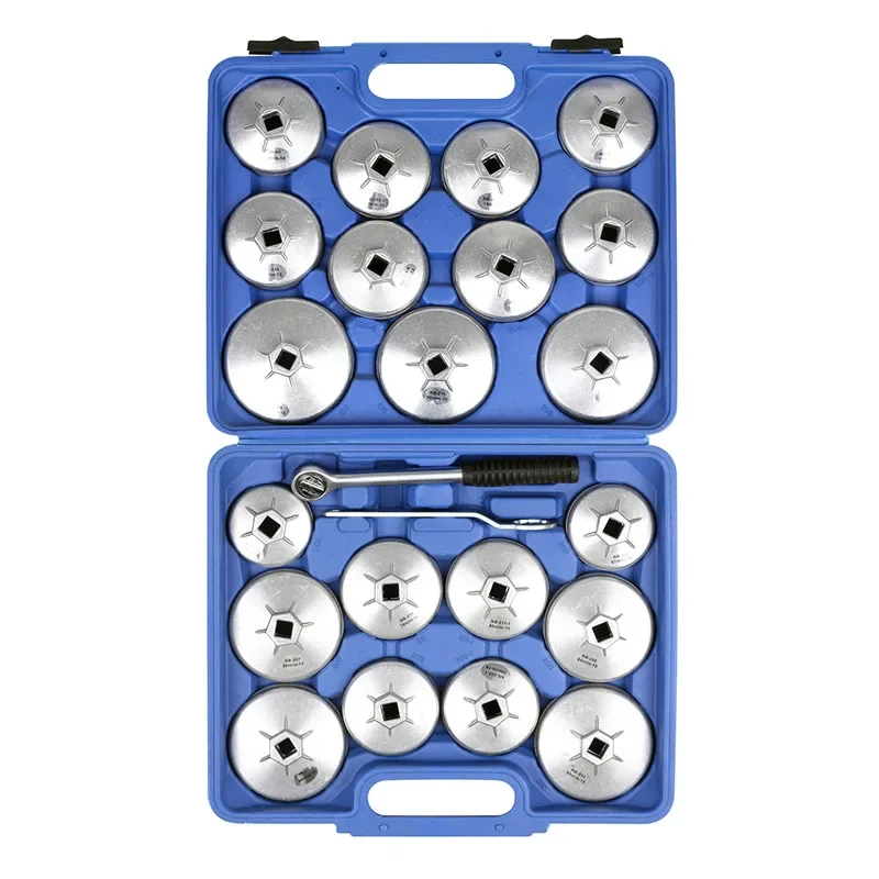 

Набор метрических ключей для масляных фильтров VT01038, 23 шт., с приводом 1/2 дюйма, 65-101 мм, для BMW, VW, Honda, Audi, Ford, Toyota, Nissan
