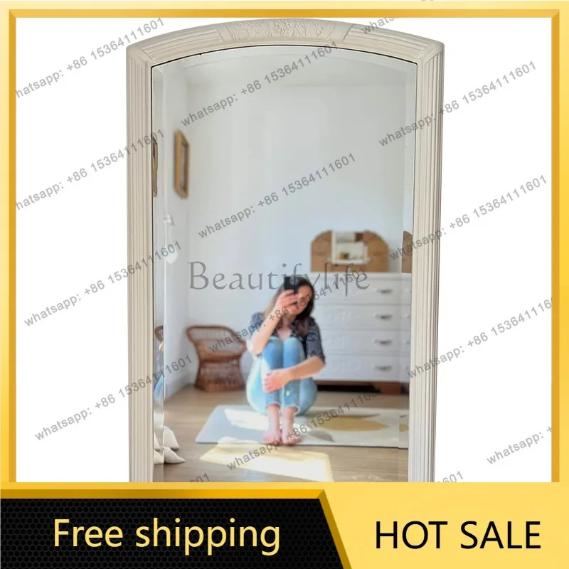 Best Sellers Nordic Luxury Mirrors Full Body Floor Bed Room Long Living Room Mirror Full Body Design Princess Espejos De Piso Ro
