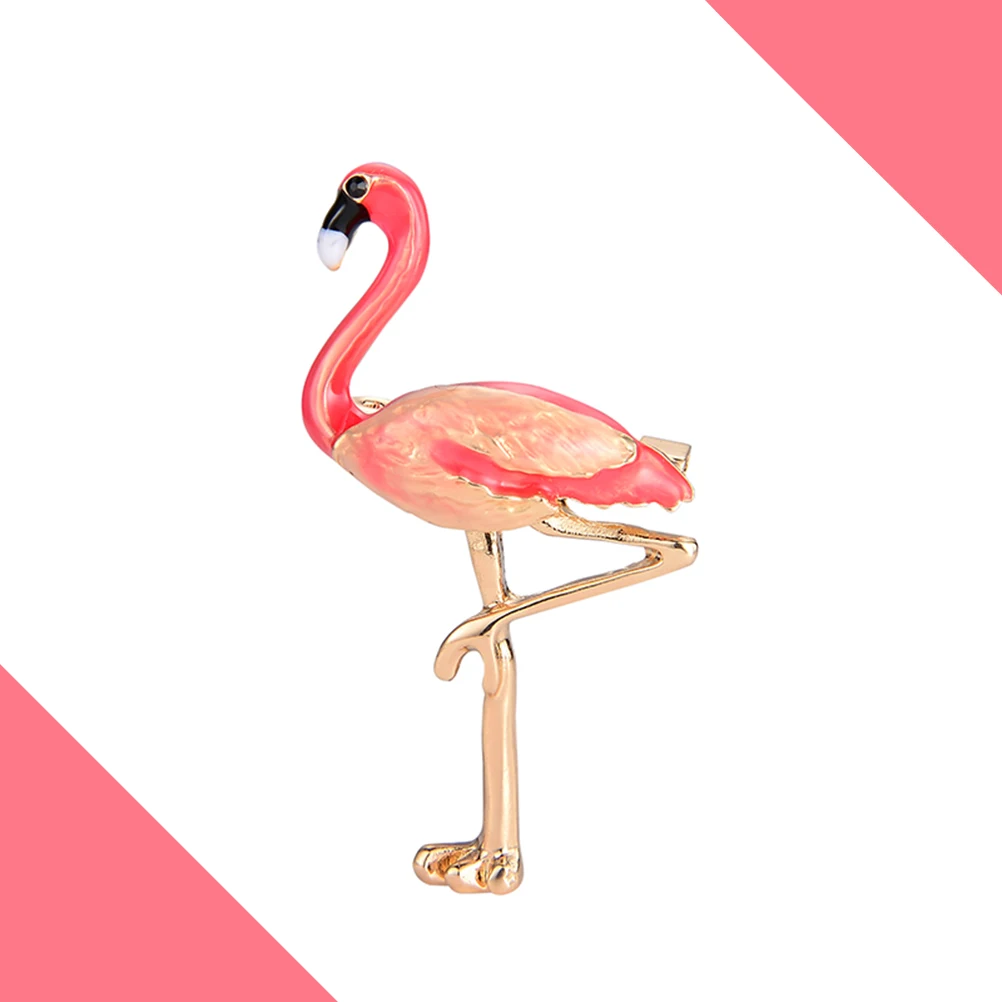 flamingo pin flamingo animal pin flamingo lapel pin flamingo metal pin metal flamingo brooch