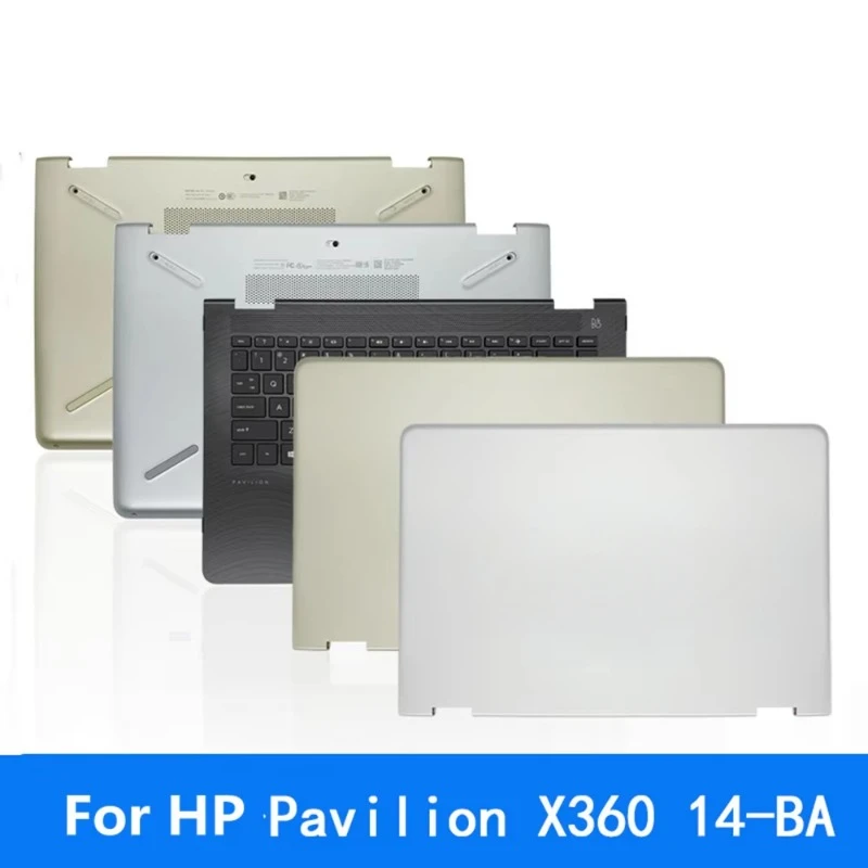 

original For HP Pavilion X360 14-BA A/ C/D shell silver keyboard notebook shell