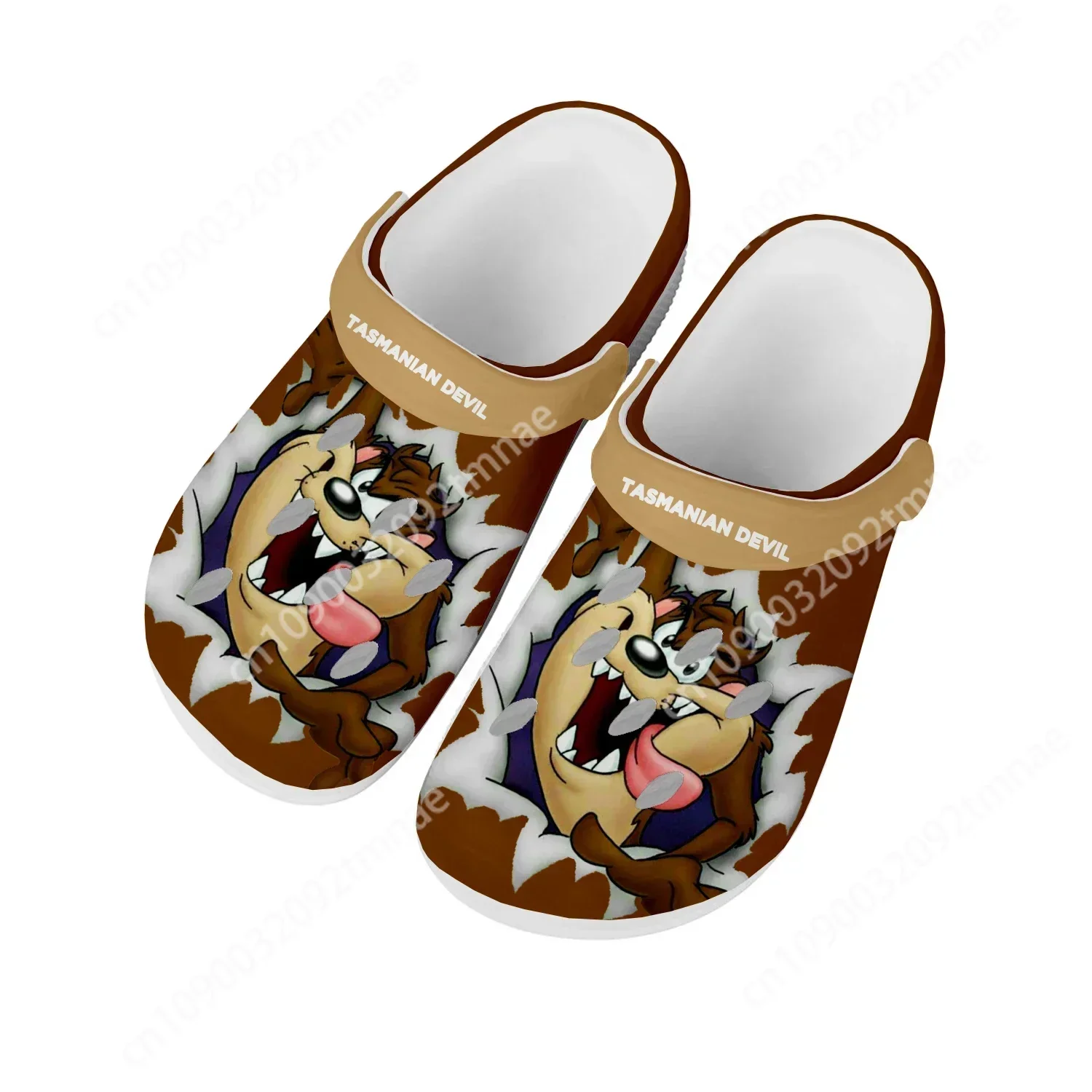 

D-Devil Home Clogs Men Women Youth Boy Girl T-Tazmanian Custom Water Shoes Anime Cartoon Garden Beach Hole Slippers Sandals