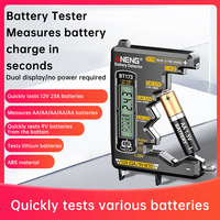 Universal Battery Tester ANENG BT173 Battery Detector Test C D AA AAA N 9V Cell Button Meter Visual Display Testing Tester Tools