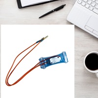 Bimetallic Thermostat Defrost Thermostat 2 Wire Design AC 250V 10A Frost Prevention Versatile Refrigerator Thermostat