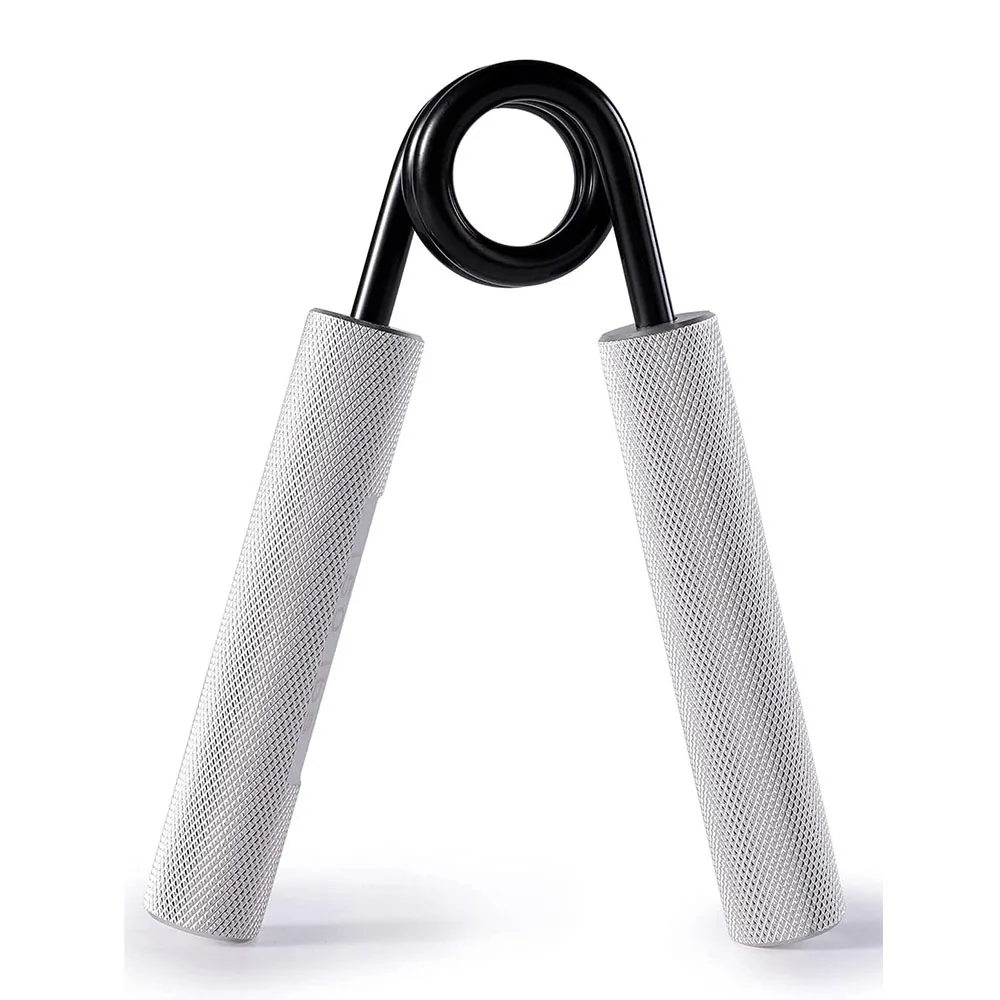 Aluminum Alloy Hand Gripper Spring Steel Sponge Sleeve Home Gym Fitness Equipment Men Arm Finger Strength Training Workout image 3