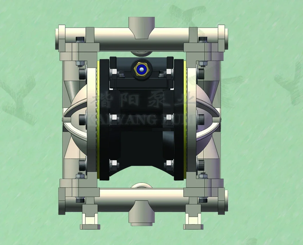 High Quality 1/2 Inch Pneumatic Double Diaphragm Pump for Wastewater Treatment