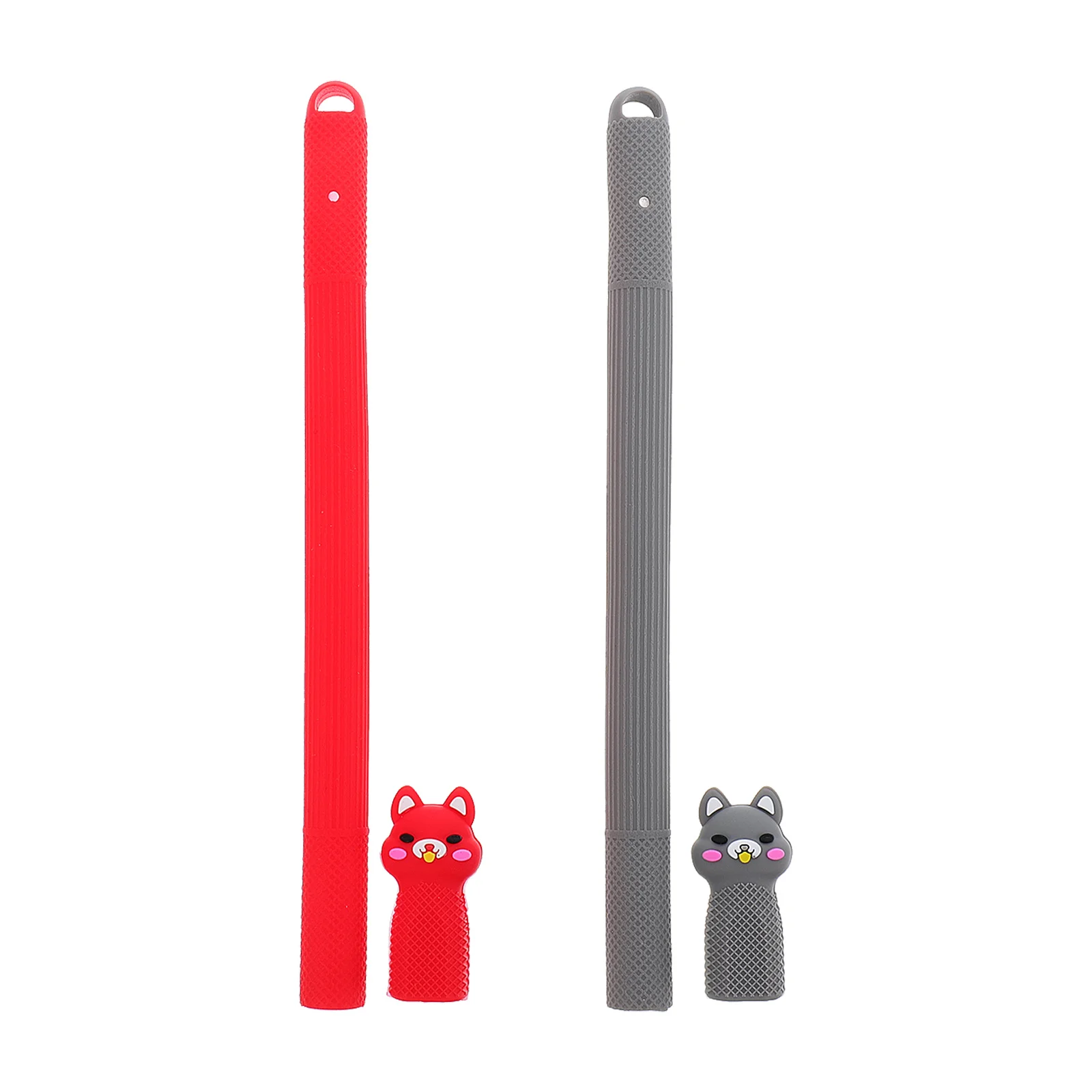 2pcs Silicone Stylus Pen Tips For Pencil 2 Anti-Leak Anti-Dust Cover Smooth Nonslip Falling-Resistant Protective Cap