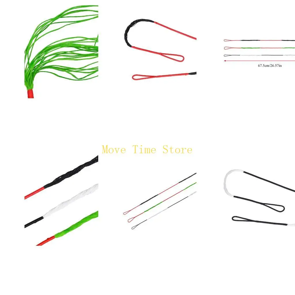 92ME 26.5 Inch Length String Sustains Up To 175 lbs Draw Weight for Hunting