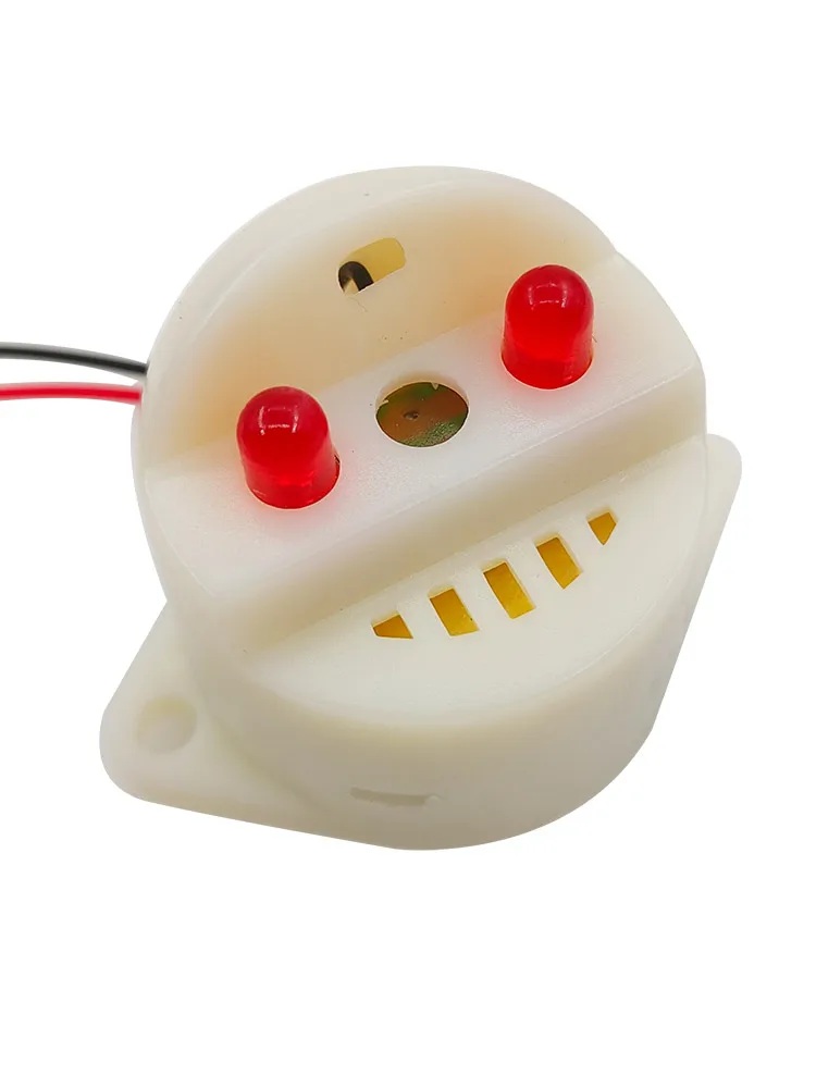 Buzzer électronique à décibels élevés, alarme sonore et lumineuse, indicateur de flash lumineux, didi 12-24V