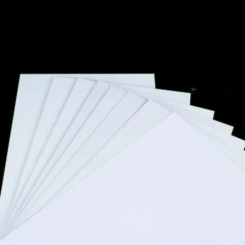 White ABS Plastic Board 50*100mm~300*300mm Model Sheet Material for DIY Model Part Accessories Thickness 0.5mm-10mm