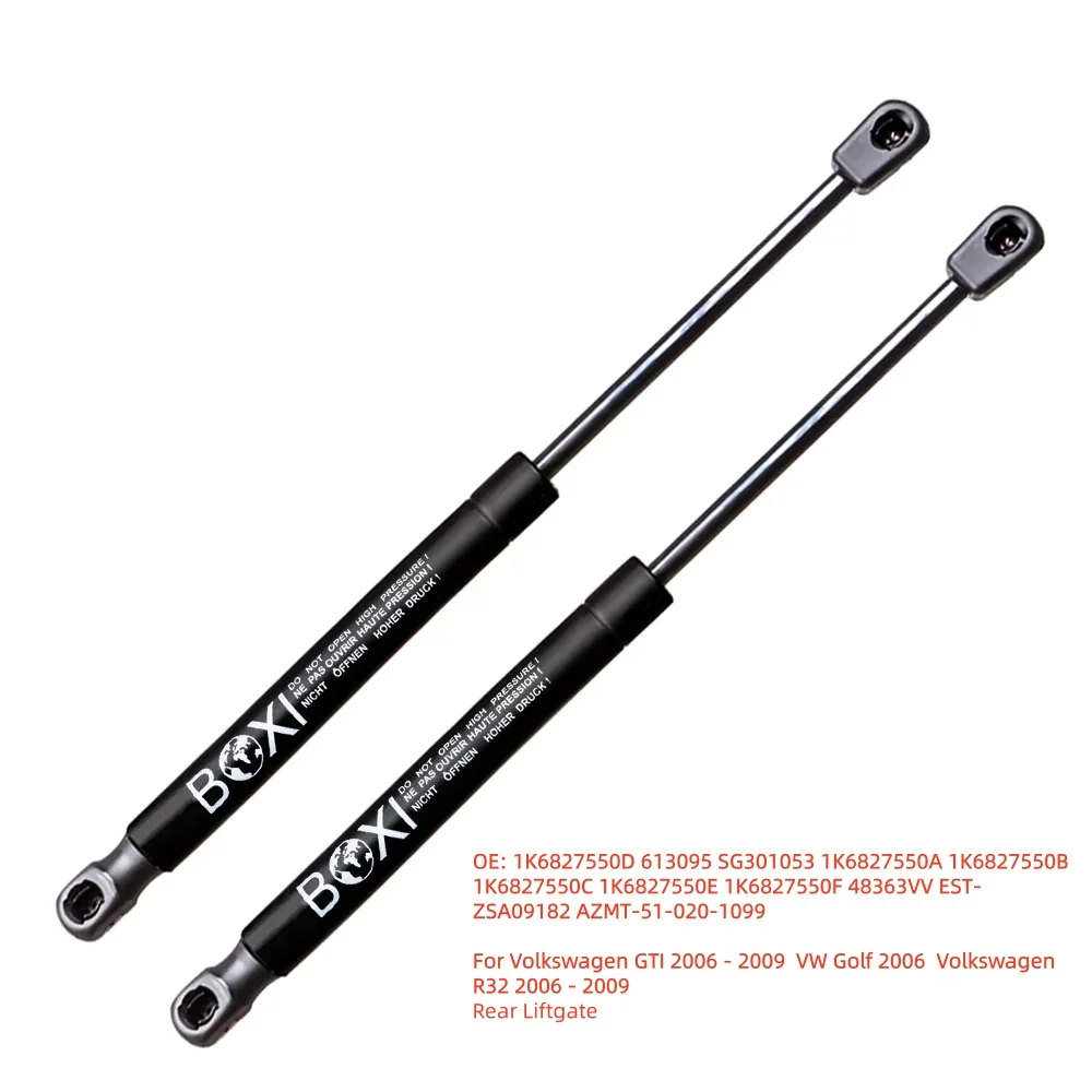 BOXI 2 peças Suporte de Elevação Traseiro para Volkswagen GTI 2006 - 2009 VW Golf 2006 Volkswagen R32 2006 - 2009 Amortecedores 1K6827550D