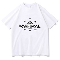 Warframe T-shirt Fashion Round Neck Cotton Short Sleeve Tee-shirt Comic for Spring/Summer Casual Tshit Comfortable Unisex Tees