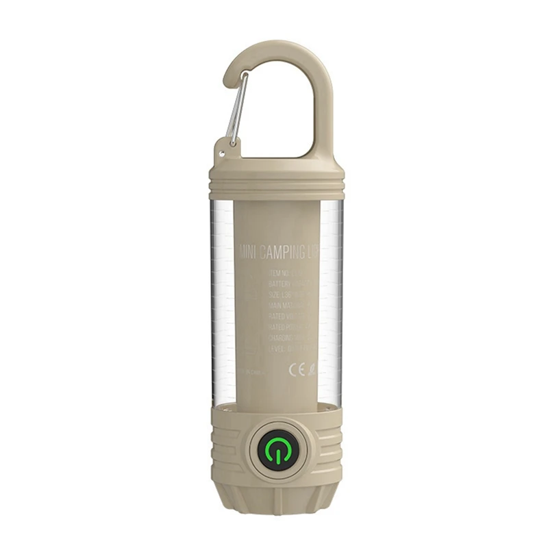 

DW-Multifunctional Portable Camping Light Mountaineering Fishing Tent Light Waterproof Hook Emergency Lighting