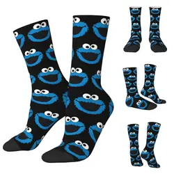 Más en la tienda SESAMEs STREETs calcetines unisex acogedores, calcetines felices con impresión 3D para exteriores, calcetín loco estilo callejero