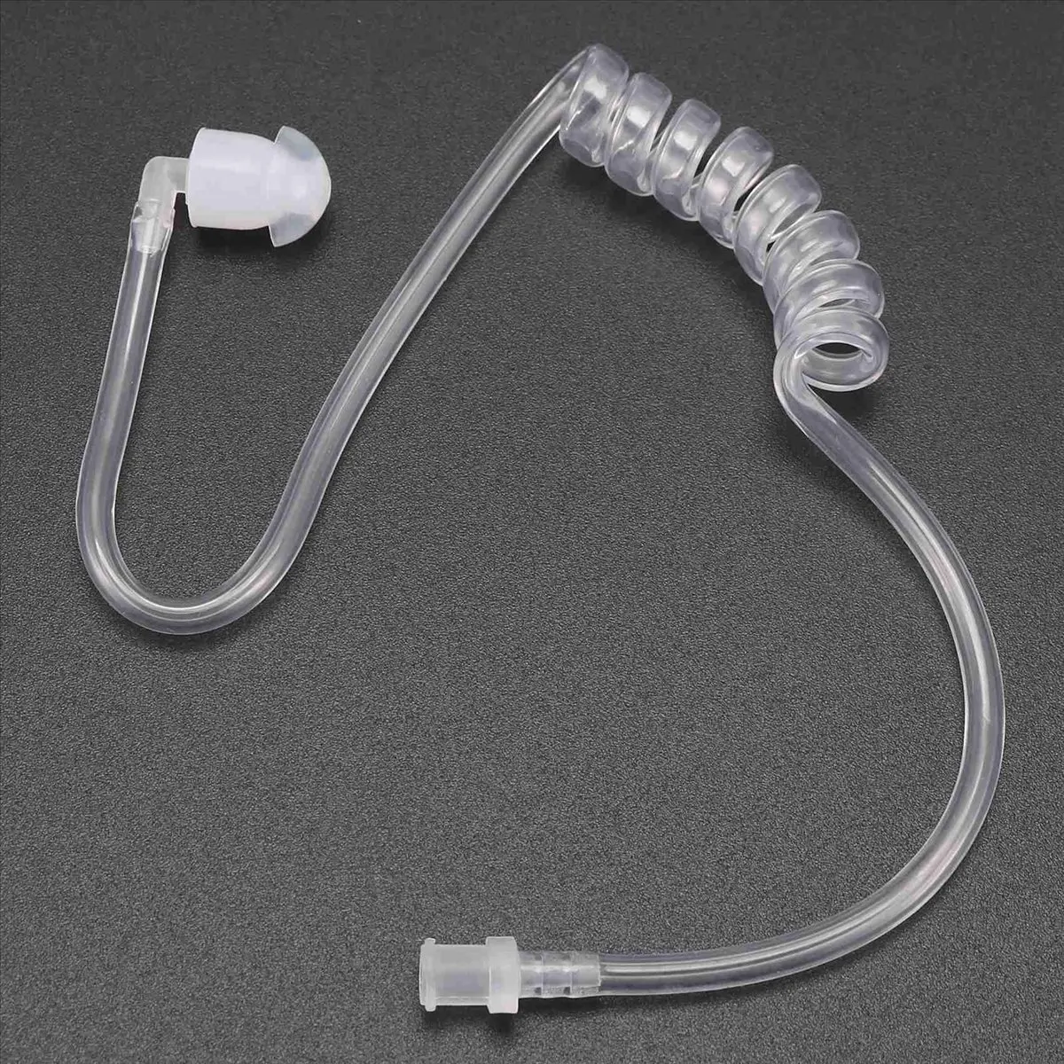 DT60 Earphone Accessories Transparent Coil Acoustic Air Tube Earplug For Two-Way Radio Walkie Talkie Earpiece Headset Accessorie