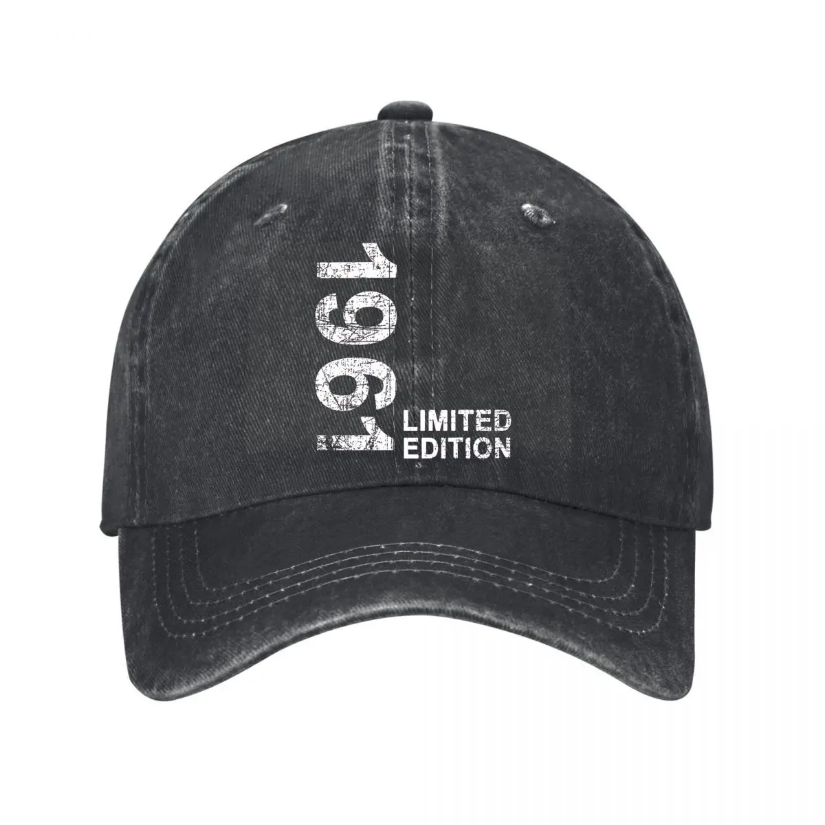 1961 Vintage Aged To Perfection 63th Birthday Design Baseball Cap Men Women Distressed Washed Sun Cap Outdoor Hat