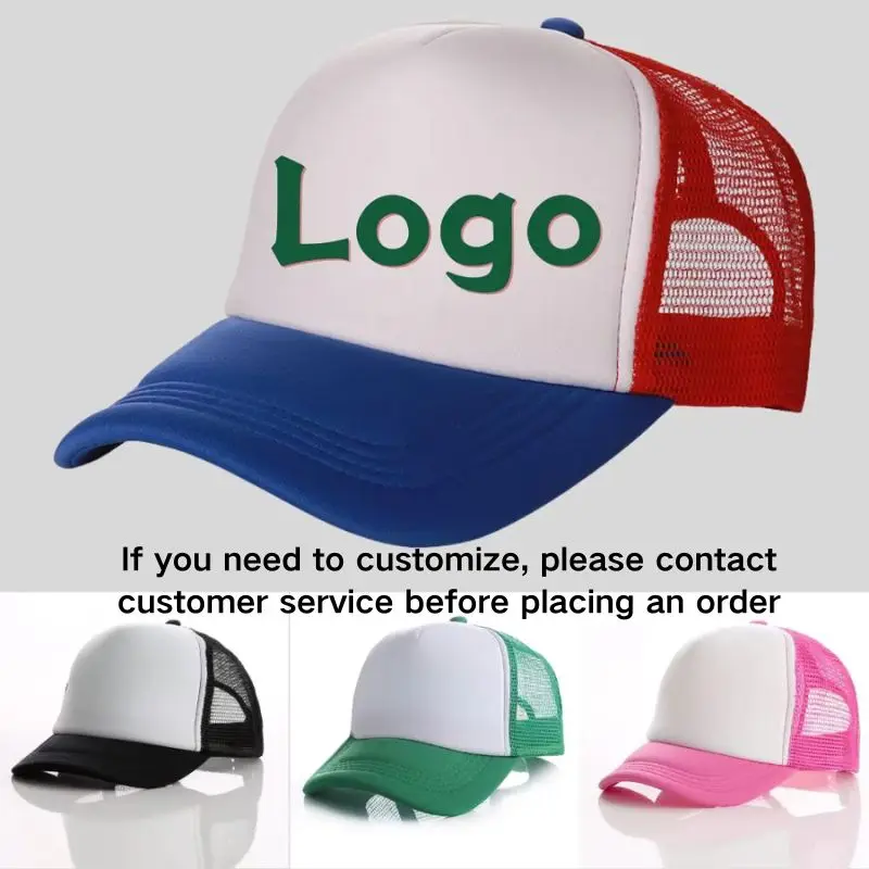 Fashion Baseball Cap For Kids Baby Boys Girls Summer Visors Cap Casual Snapback Hat Mesh Hip Hop Hat Outdoor Sun Hat Custom Logo