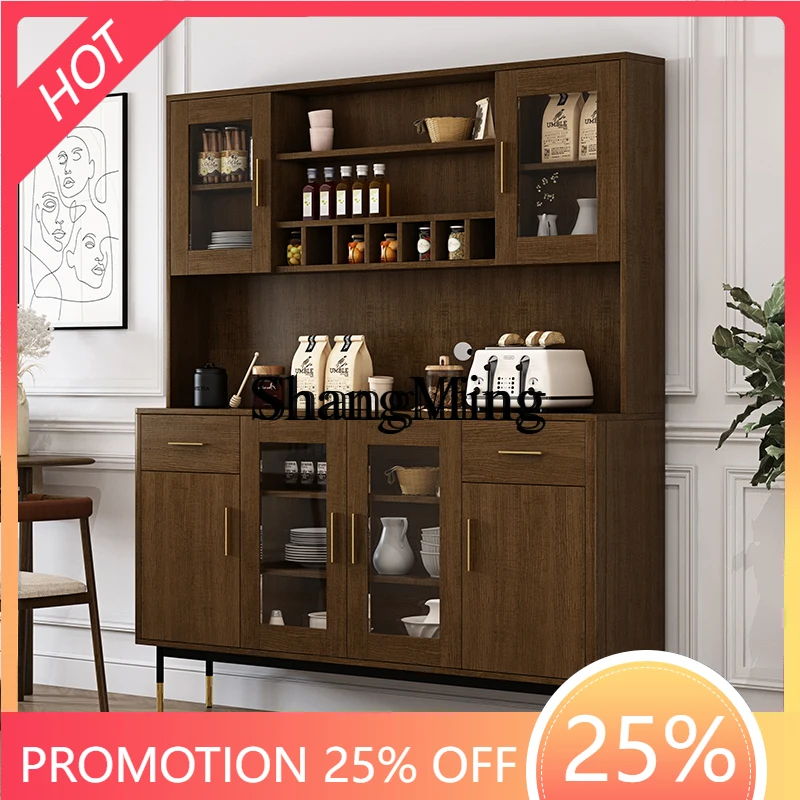 

SM household integrated wall high cabinet simple modern tea cabinet kitchen locker