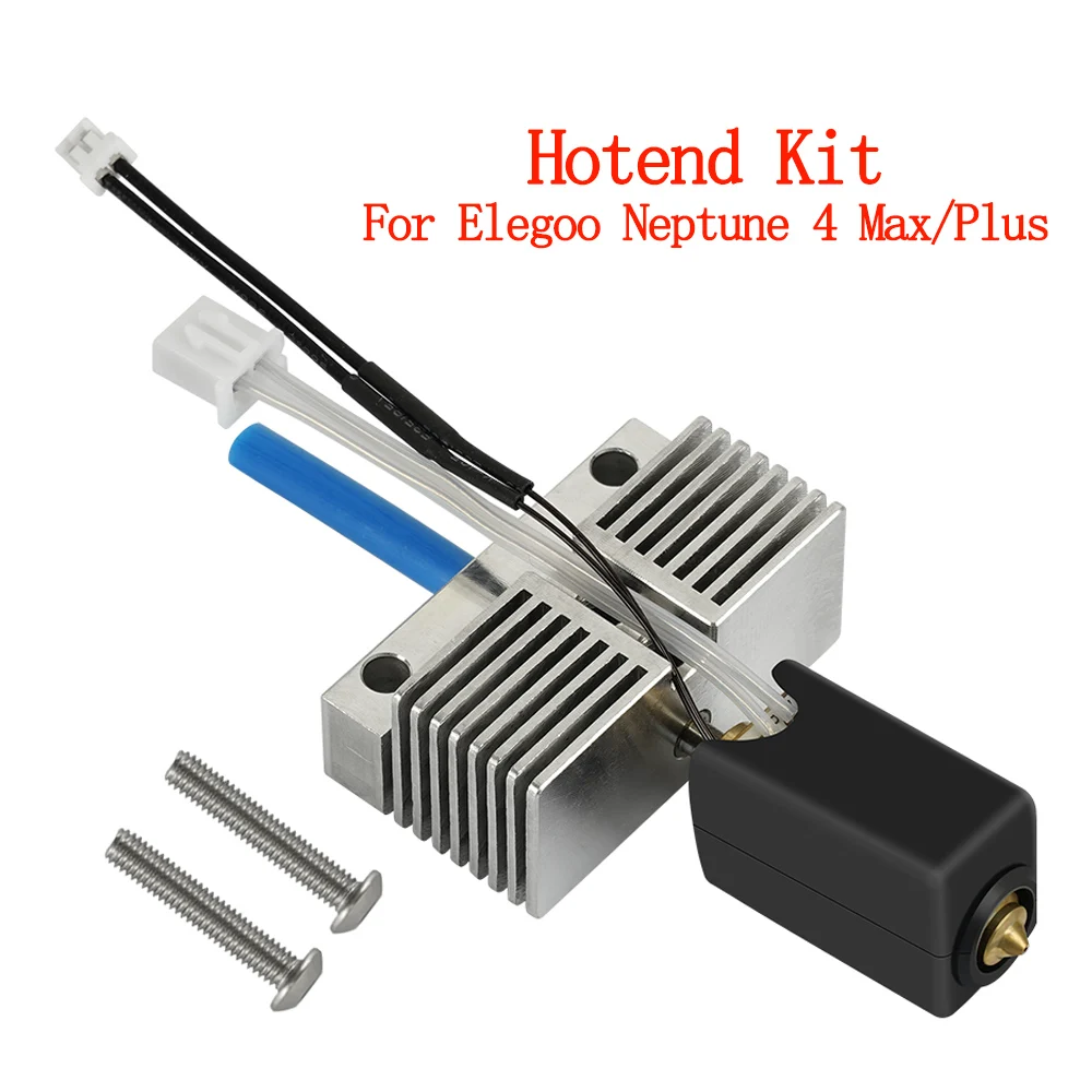 

Hotend Kit For Elegoo Neptune 4 Max 24V 80W Ceramic Hot End Extruder Print Head For ELEGOO Neptune 4 Plus 3D Printer Parts