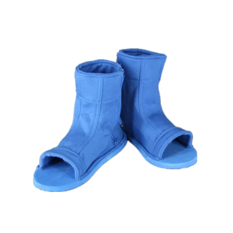 2025 New Adult And Child Cosplay Uchiba Shippuden Blue Ninja Shoes Halloween Party Gift Boots Accessories
