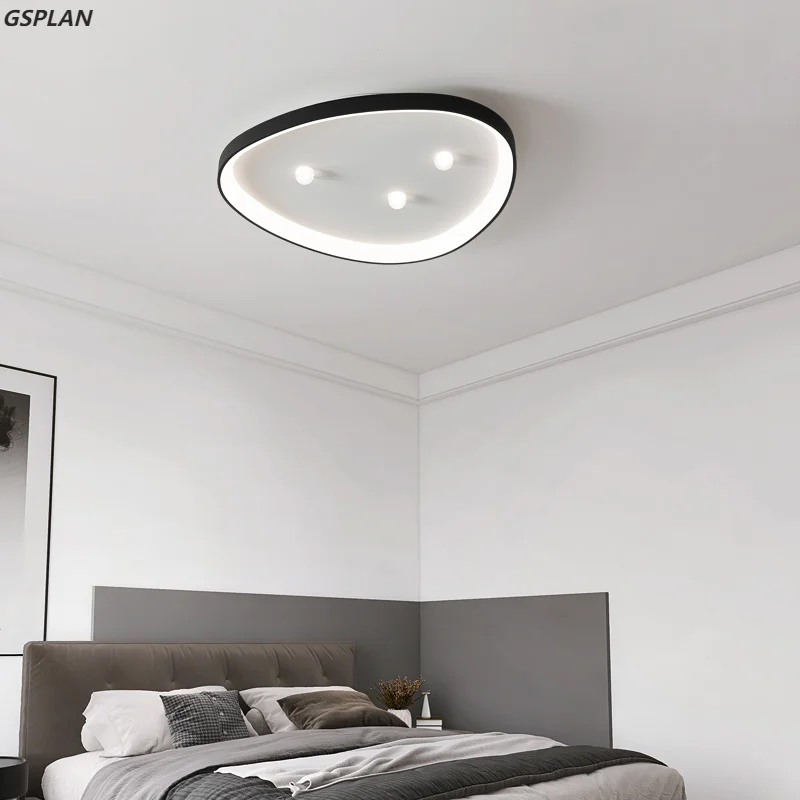 Lampadari moderni a soffitto a triangolo bianco verde nero lampadari a LED lustro illuminazione interna per luci soggiorno camera da letto sala da pranzo