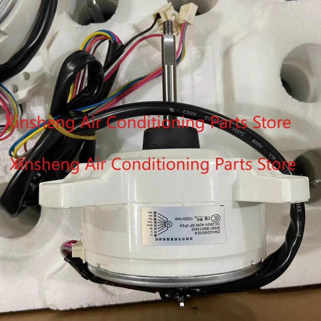 ZWA228S02A suitable for Mitsubishi Electric inverter air conditioner DC external motor WM61B601H02
