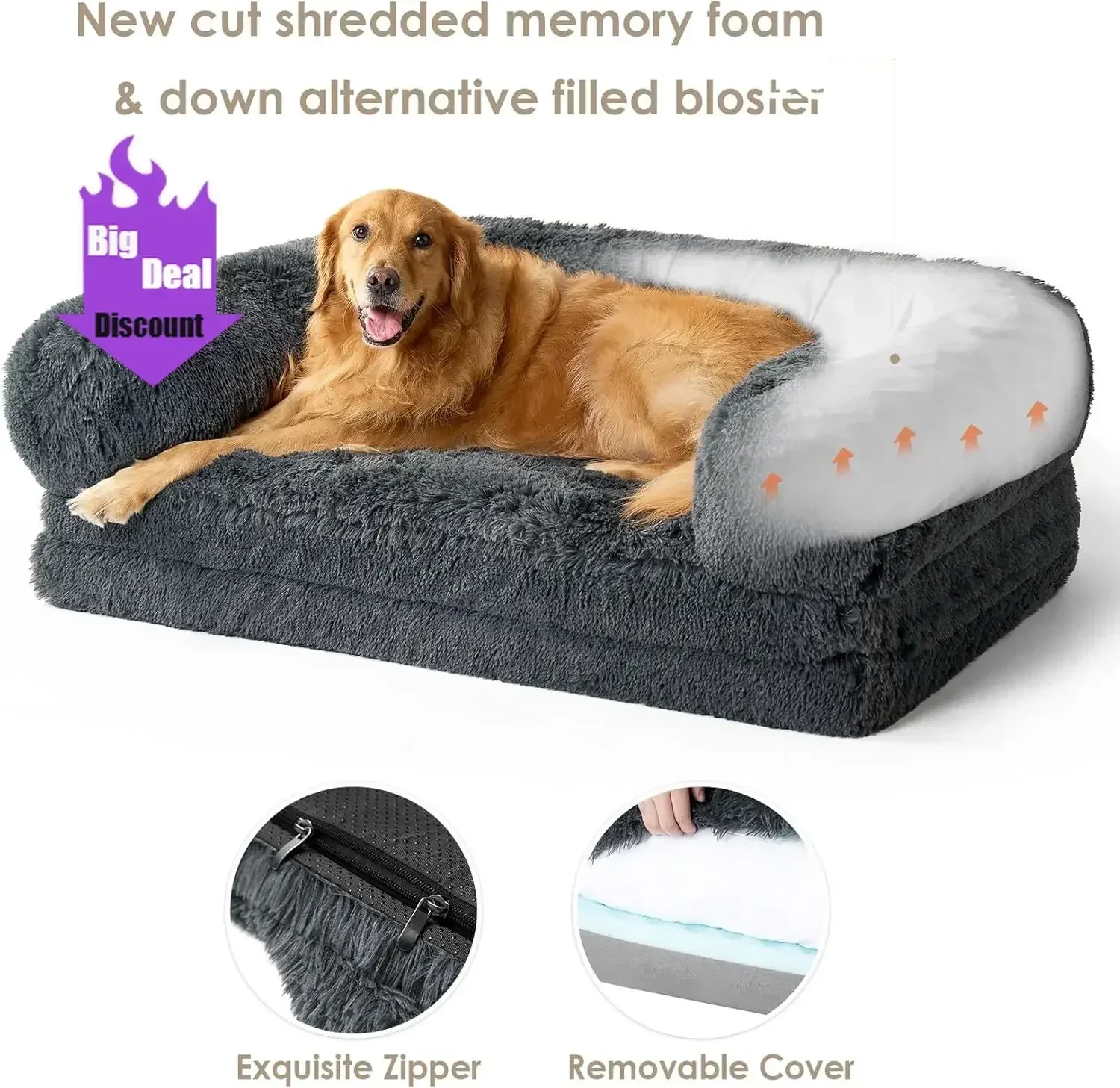 Hot salesStable Foldable Human Dog Bed, 72