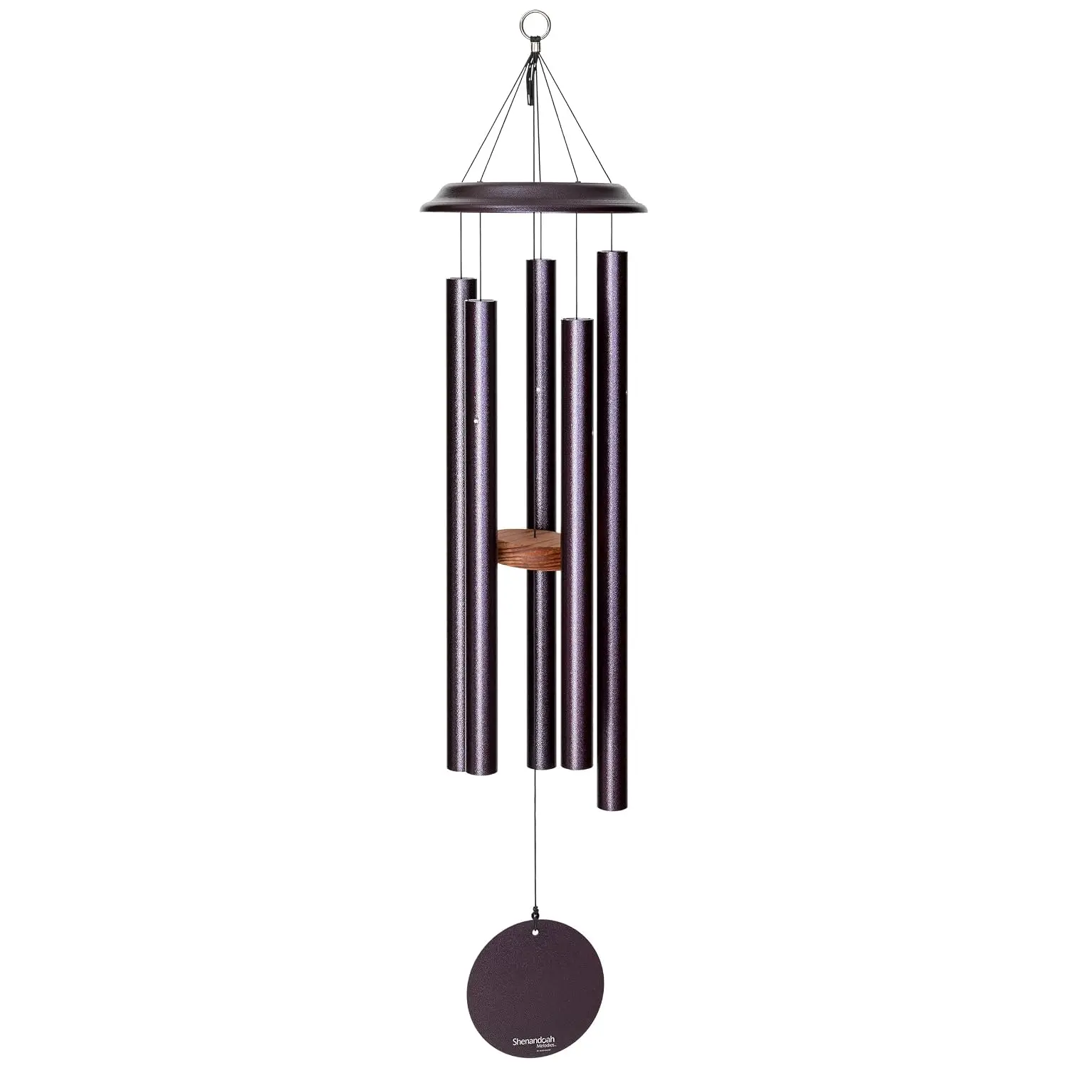 Wind River, 42 inch Plum Wind Chime for Patio, Backyard, Garden, and Outdoor décor (Aluminum Chime) Made in the USA
