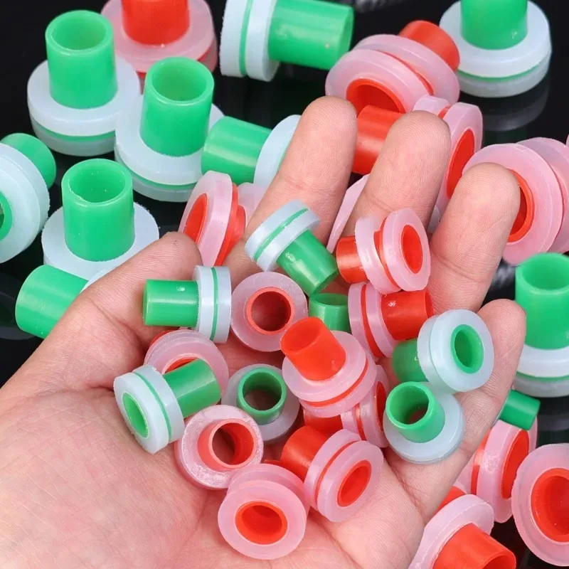 100/10PCS Faucet PPR Pipe Plugs Leak-proof Sealing Gasket Free Tape Triangle Valve Prevent Dripping Sealed Ring Silicone Washers